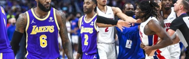 体育平台-主裁解释湖人活塞冲突判罚 詹皇二人或被追加禁赛